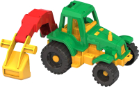Трактор игрушечный Нордпласт Ижора с ковшом / 150 - 