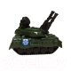Миниатюра изображения товара Танк игрушечный Нордпласт Зенитная установка Салют / 344