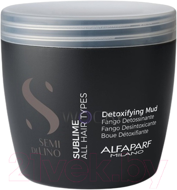 Маска для волос Alfaparf Milano SDL Sublime All Hair Types Грязь с эффектом детоксикации (500мл)