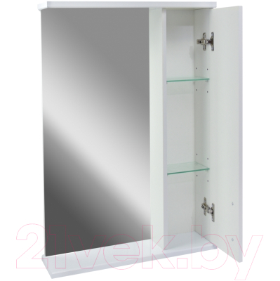 Шкаф с зеркалом для ванной Doratiz Эко 50 R / 2712.533