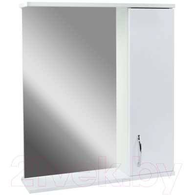 Шкаф с зеркалом для ванной Doratiz Эко 60 R / 2712.535