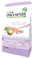 Сухой корм для собак Unica Natura Mono для средних и крупных пород форель (2.5кг) - 
