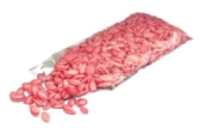 Воск для депиляции ItalWax Top Line Розовый жемчуг горячий пленочный в гранулах (100г) - 