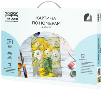 

Картина по номерам Три совы, Яркий букет / КХ_44131