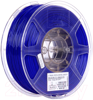 Пластик для 3D-печати eSUN PETG / т0026315 (1.75мм, 1кг, синий)