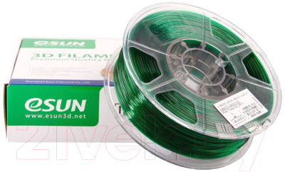 Пластик для 3D-печати eSUN PETG / т0026319 (1.75мм, 1кг, зеленый)