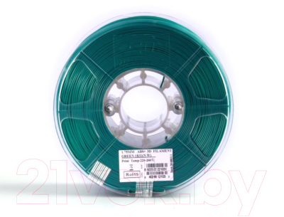 Пластик для 3D-печати eSUN ABS + / т0026664 (1.75мм, 1кг, зеленый)