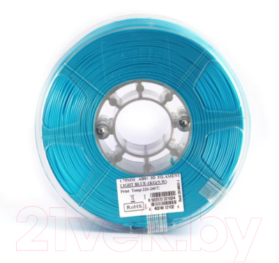 Пластик для 3D-печати eSUN ABS + / т0026666 (1.75мм, 1кг, светло-голубой)