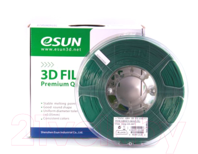 Пластик для 3D-печати eSUN ABS + / т0026671 (1.75мм, 1кг, сосновый)