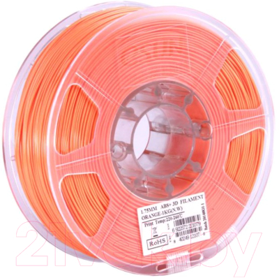 Пластик для 3D-печати eSUN ABS + / т0026843 (1.75мм, 1кг, оранжевый)