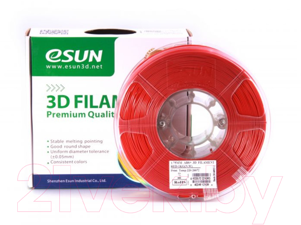 Пластик для 3D-печати eSUN ABS + / т0029665