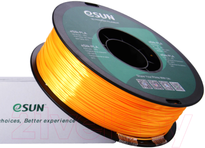 Пластик для 3D-печати eSUN eSilk-PLA / т0030635 (1.75мм, 1кг, темно-желтый)