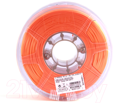Пластик для 3D-печати eSUN PLA + / т0026298 (1.75мм, 1кг, оранжевый)