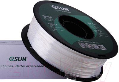 Пластик для 3D-печати eSUN eSilk-PLA / т0030640 (1.75мм, 1кг, белый)