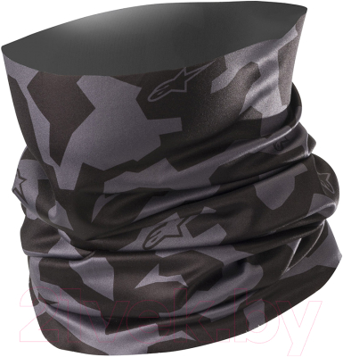 Бафф Alpinestars Camo Neck Tube / 4759119 (104, черный/антрацитовый)