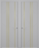 

Дверь межкомнатная Belwooddoors, Флекс 1 двойная 60x200