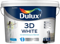 Краска Dulux 3D (9л, белый матовый) - 