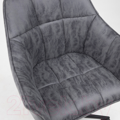 Кресло офисное AksHome Barren (винтажный серый/черный)