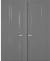 

Дверь межкомнатная Belwooddoors, Флекс 1 двойная 90x200
