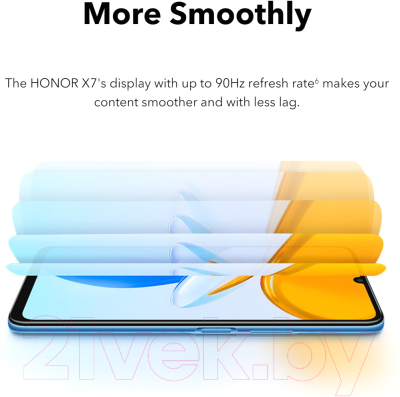 Смартфон Honor X7 4GB/128GB / CMA-LX1 (титановый серебристый)