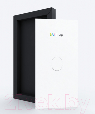Защитное стекло для телефона VLP Privacy 2.5D для iPhone 12/12Pro / vlp-25DGLP20-61BK (черная рамка)