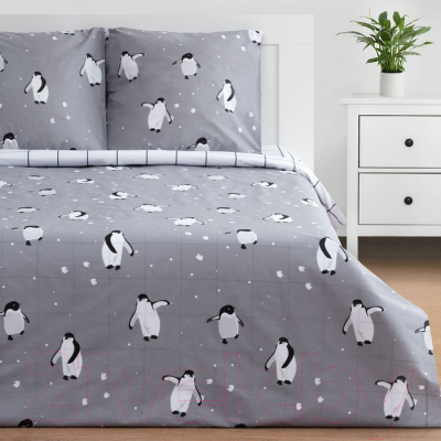 Комплект постельного белья Этель Пингвины / 7103884