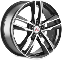 

Литой диск, R128 Volvo XC 40 18x7.5" 5x108мм DIA 63.4мм ET 50.5мм BK/FP