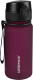 Бутылка для воды UZSpace Colorful Frosted Purplish / 3034 (350мл, пурпурный красный) - 
