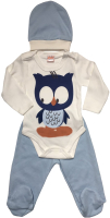 Комплект одежды для малышей Cicix 2083/6 (р.62, голубой) - 