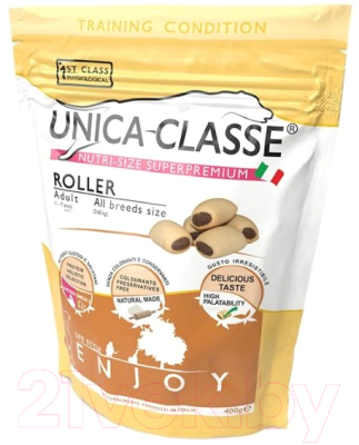 Лакомство для собак Unica Classe Roller Enjoy Печенье для собак всех пород (400г)