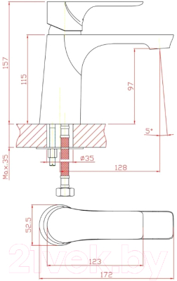 Смеситель Cron CN10172