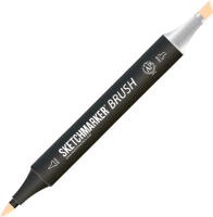 Маркер перманентный Sketchmarker Brush Двусторонний O74 / SMB-O74 (сатин) - 