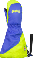 Перчатки лыжные Reusch Walter / 4985502 4501 (р-р 0, Mitten Dazzling Blue/Safety Yellow) - 
