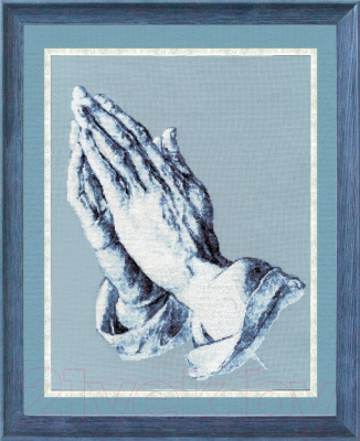 Набор для вышивания Золотое руно Руки молящегося / МК-060