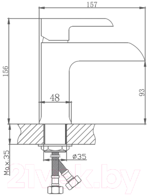 Смеситель Haiba HB10805-7