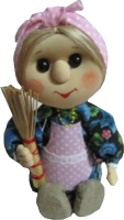 

Кукла сувенирная Крынiца Палесся, Федора 21с61 012-21