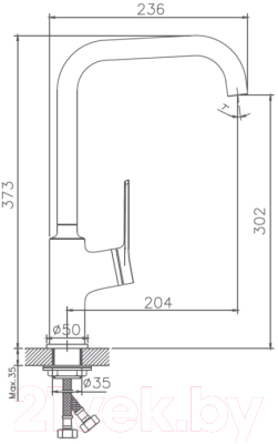 Смеситель Haiba HB70572