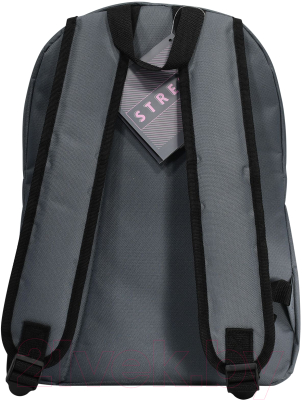 Школьный рюкзак Creativiki Street Basic / РЮК40КР-СР (серый/розовый)
