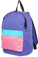 Школьный рюкзак Creativiki Street Basic / РЮК40КР-ФР (фиолетовый/розовый) - 