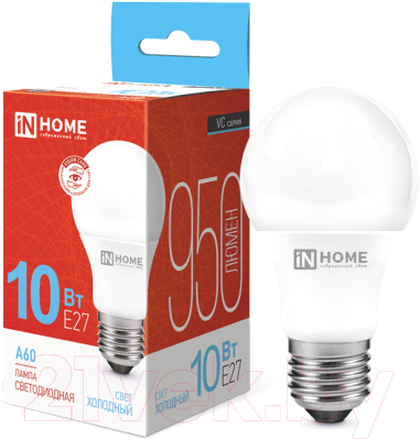 Лампа INhome LED-A60-VC / 4690612020228