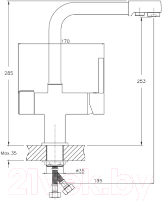 Смеситель Haiba HB70088