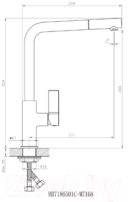 Смеситель Haiba HB70501-7