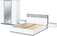 

Комплект мебели для спальни, Quartz-13 с ПМ