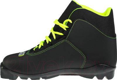 Ботинки для беговых лыж TREK Omni SNS (черный/салатовый, р-р 44)