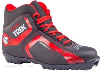 

Ботинки для беговых лыж TREK, Черный;красный, Omni2 N