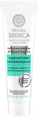 Зубная паста Natura Siberica Камчатская минеральная (100г)