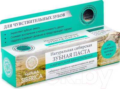 Зубная паста Natura Siberica Камчатская минеральная (100г)