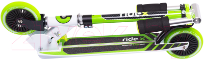 Самокат городской Ridex Rapid 125мм (зеленый)