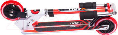 Самокат городской Ridex Rapid 125мм (красный)