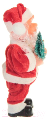 Фигура под елку Зимнее волшебство Дед Мороз с елкой и подарком / 1111393